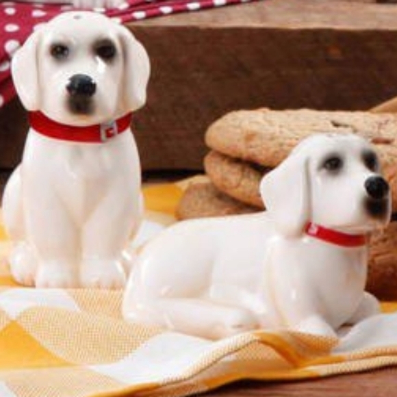 New Pioneer Woman Lucy & Duke Salt & Pepper Shakers - Picture 4 of 4